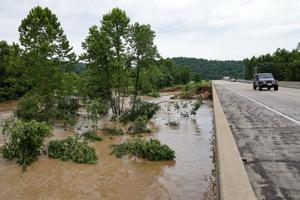 Flash flooding in southeastern Missouri