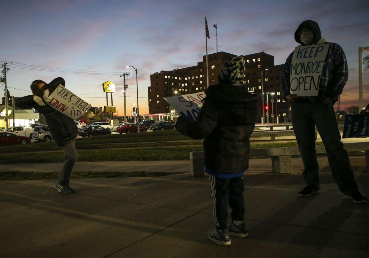 Teachers and staff protest St. Louis public school closures