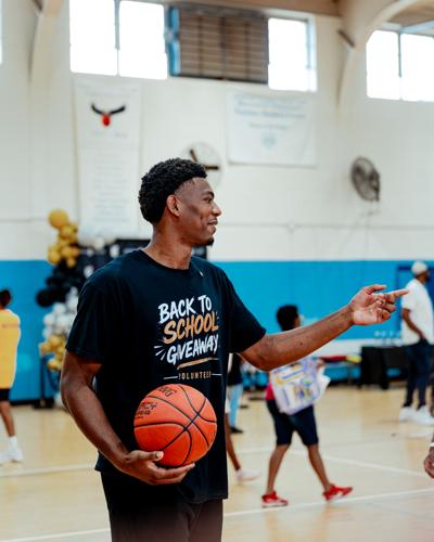 Tiller at event