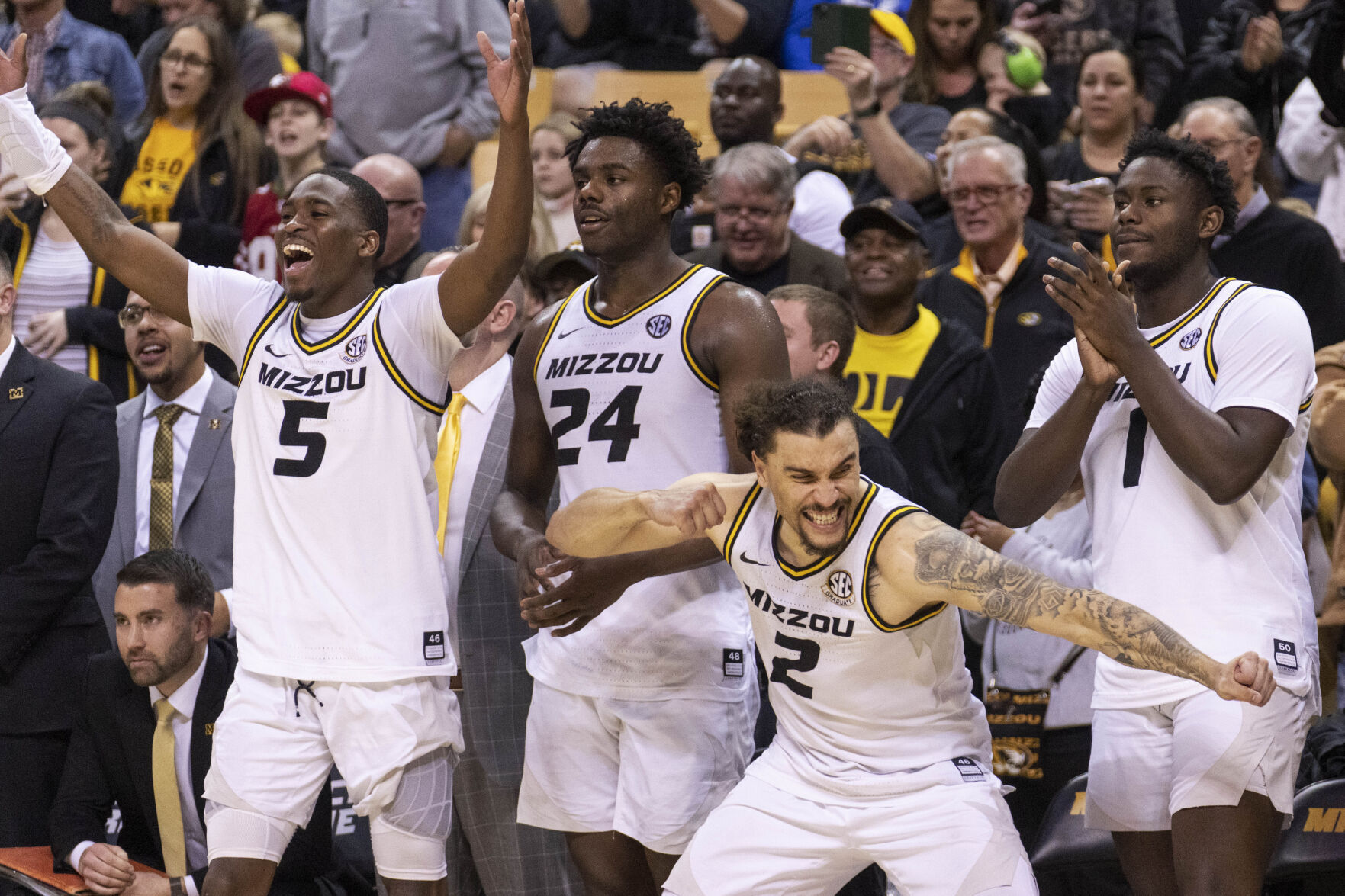 Sean East's Surge, Kobe Brown's Historic Night Carry Mizzou Past Kentucky