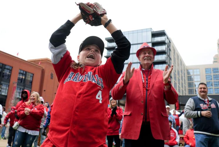 St. Louis Cardinals home opener pep rally