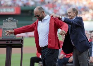 Pujols, Molina inducted into St. Louis Cardinals Hall of Fame