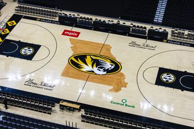 Mizzou Arena logos