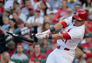 The St. Louis Cardinals return to Busch Stadium to play the Arizona Diamondbacks