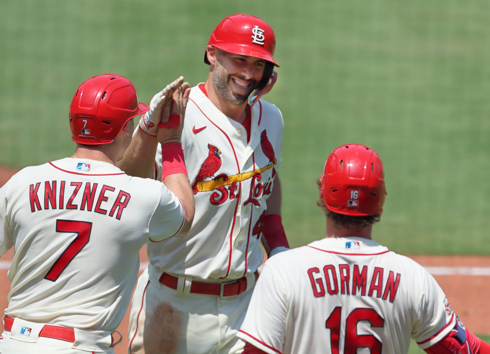 Cardinals reach seasons midpoint with rout of Yankees, reminder of what they could be