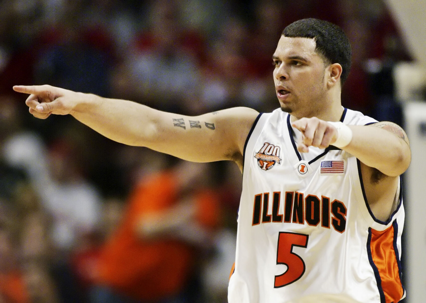 Deron williams clearance illinois jersey