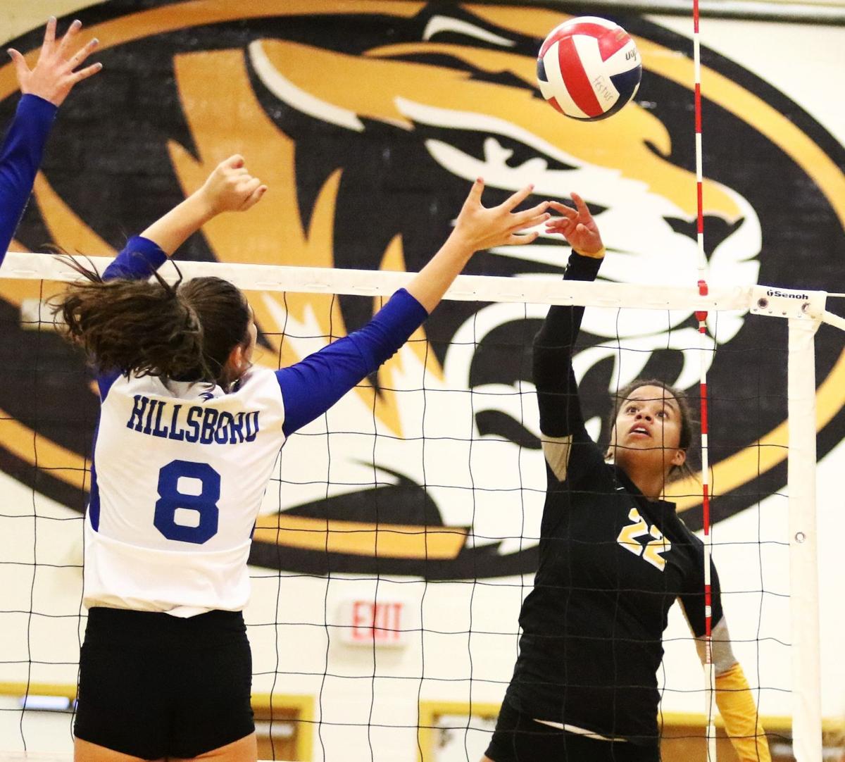 Garmon's dominating third set lifts Festus over Hillsboro Girls