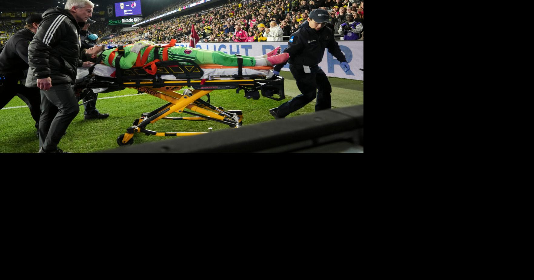 Burki released from hosptial, rejoins team after injury in U.S. Open Cup final