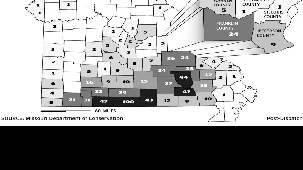 Bear Sightings In Missouri 2025 Map