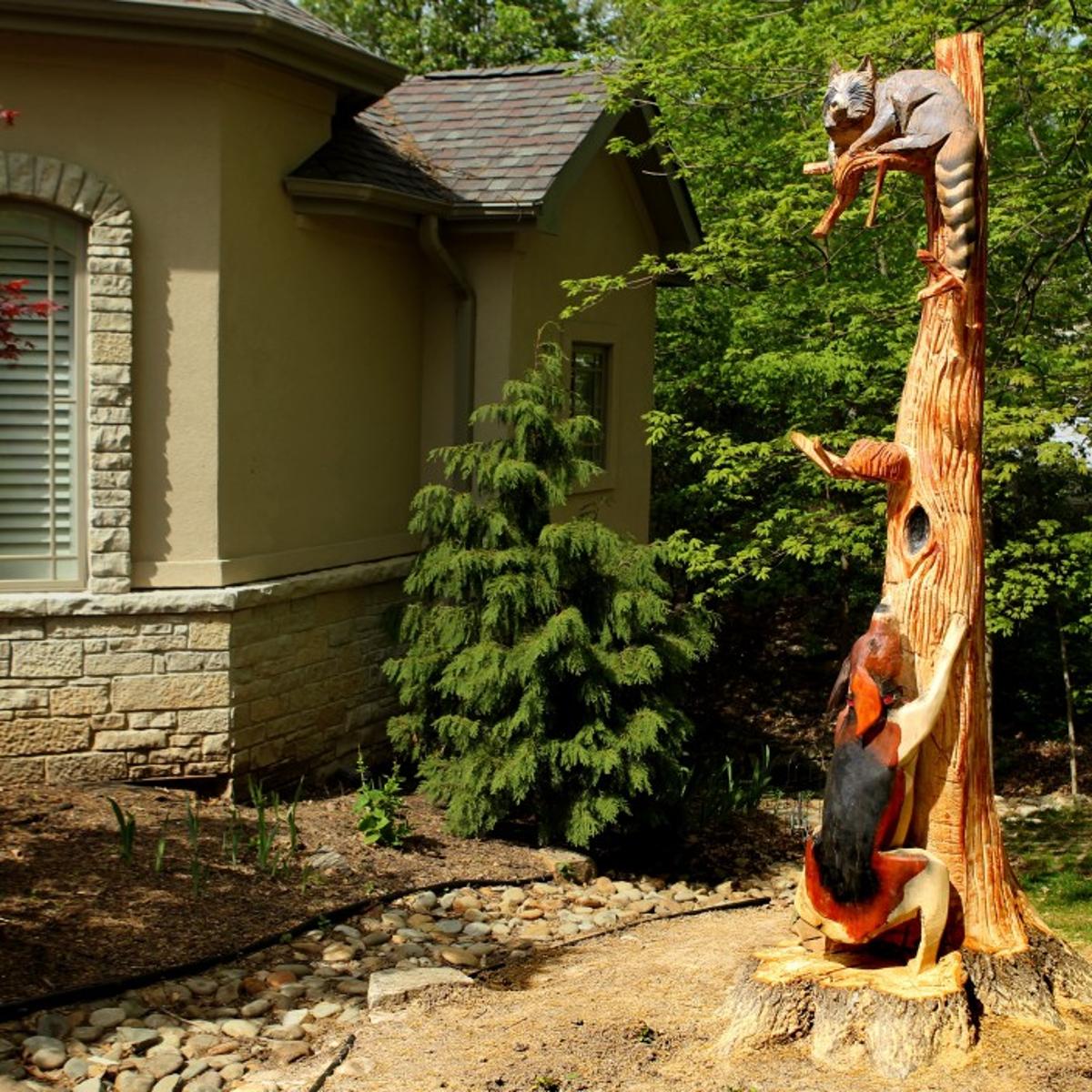 Creative Ideas For Tree Stumps Home Garden Stltoday Com