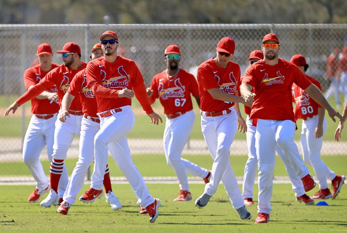 Scenes from St. Louis Cardinals first full-squad workout on Feb. 20, 2023