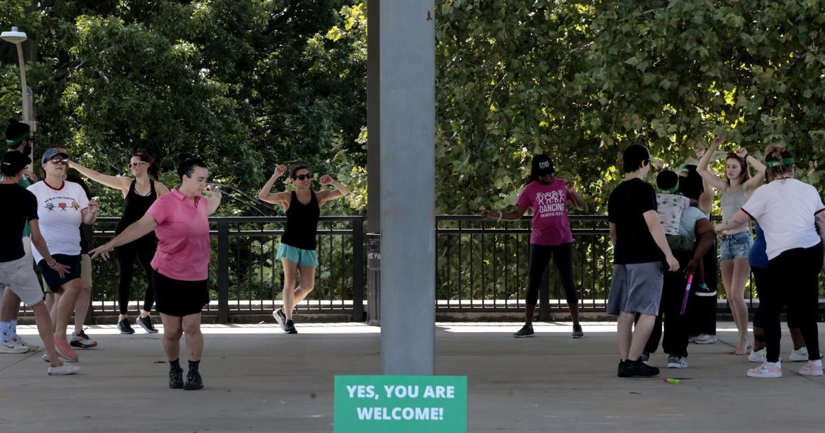 Photos: Why does this group of dorks keep dancing in Forest Park?