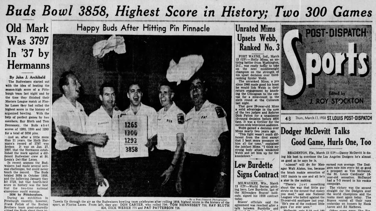 1958: With a stunning series, this St. Louis team made bowling history | Post-Dispatch Archives ...