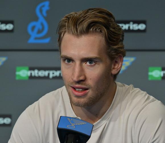 St. Louis Blues press conference