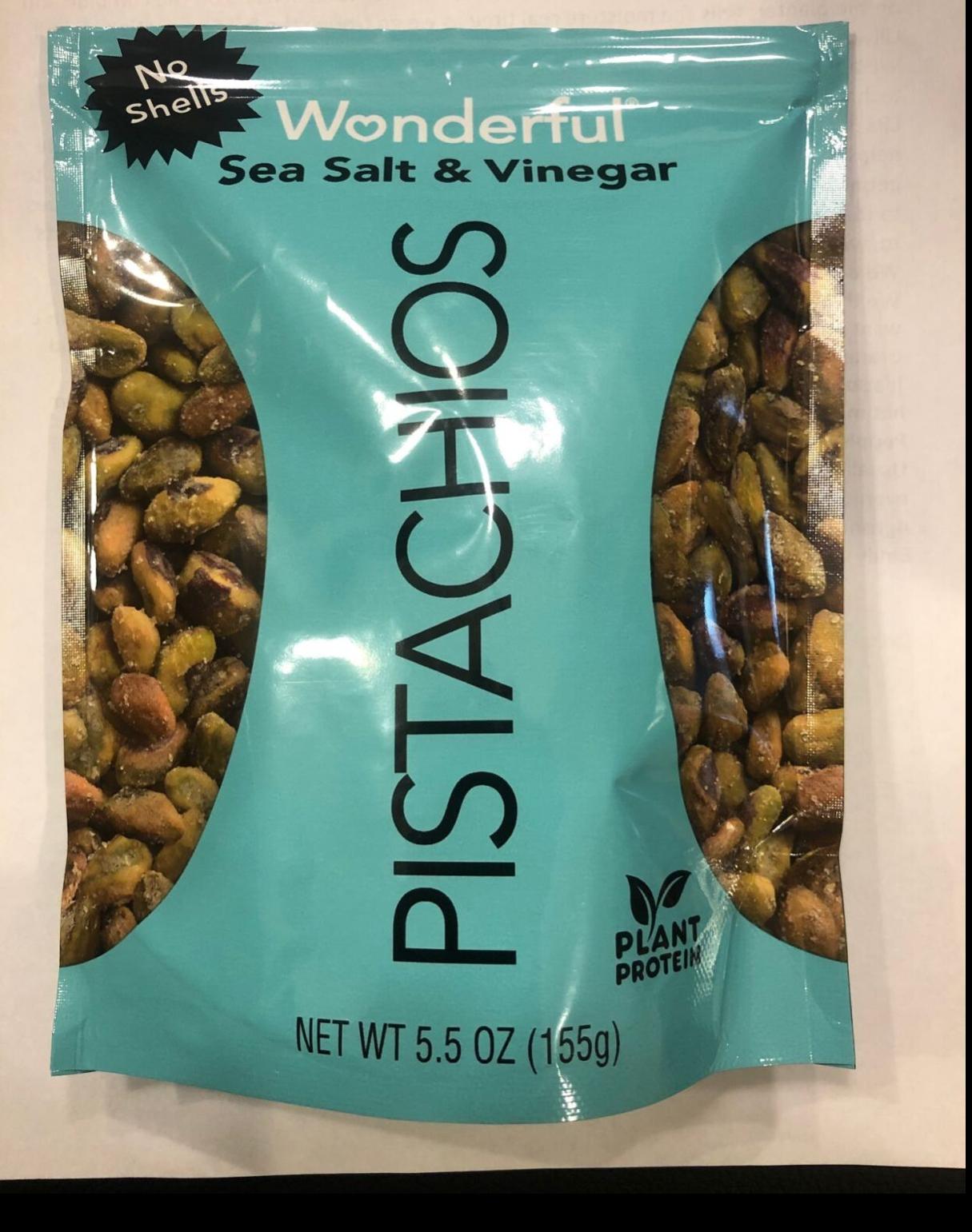 Best Bites Wonderful Pistachios with Sea Salt & Vinegar