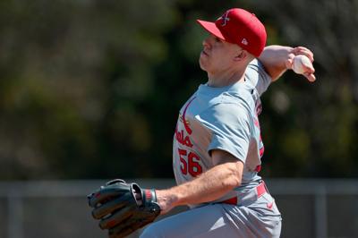 Cardinals spring training on Feb. 21