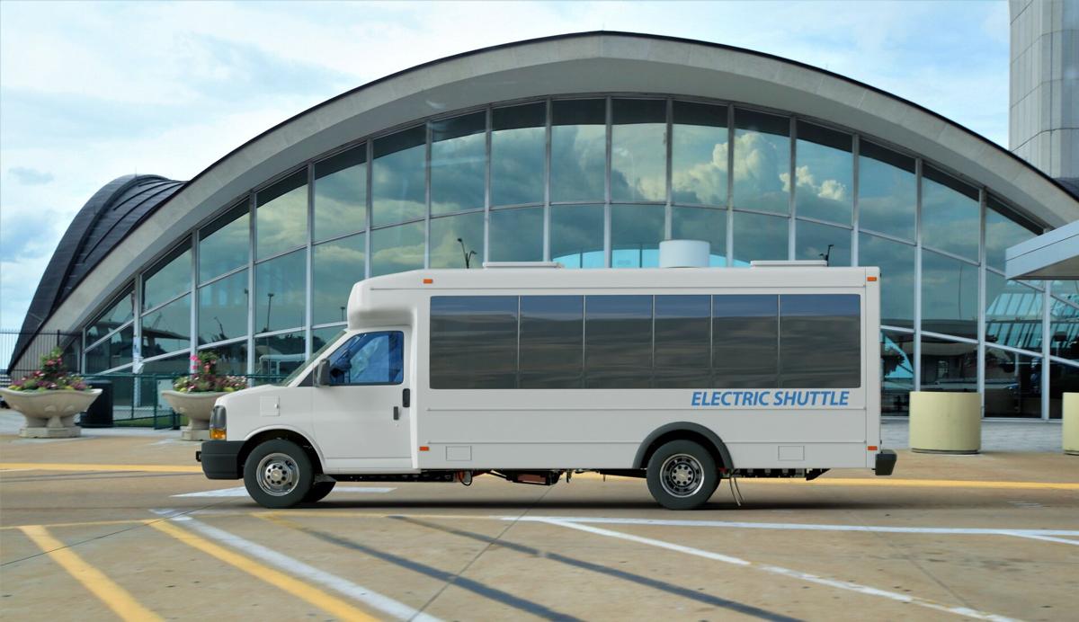 Lambert Airport buys 5 electric buses to shuttle passengers between