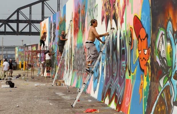 Open Studios Stl Graffiti Wall Multimedia Stltoday Com