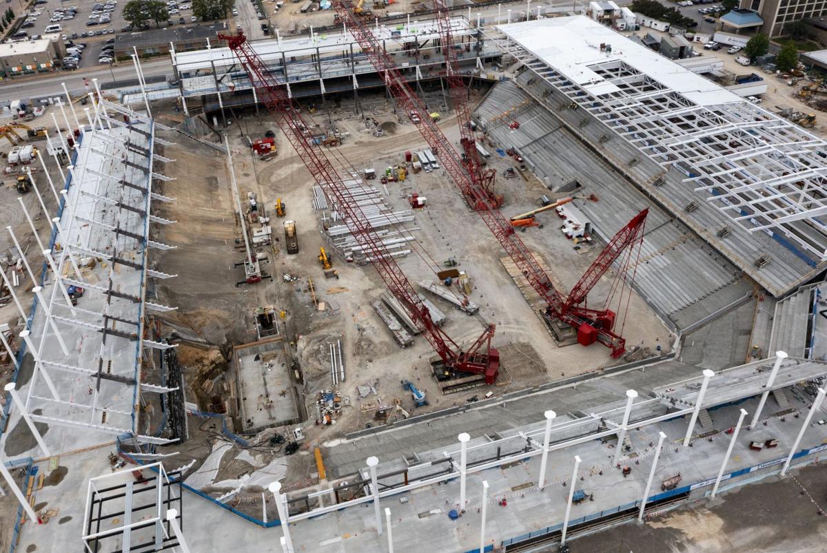 Construction continues on MLS stadium