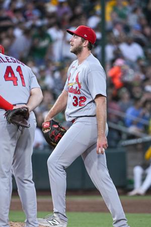 MLB: St. Louis Cardinals at Athletics