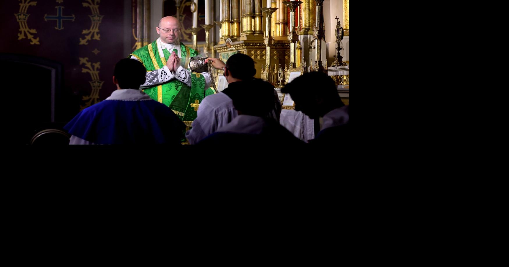 Photos: The ‘Cathedral of south St. Louis' was about to close. Then it switched to Latin Masses.