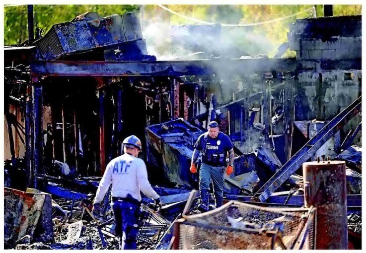 OFFICIALS: MAN SET DEADLY FIRE