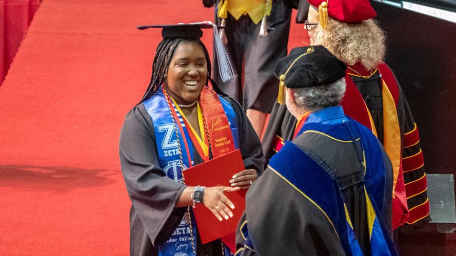New UMSL graduates celebrate finishing their college journey during commencement