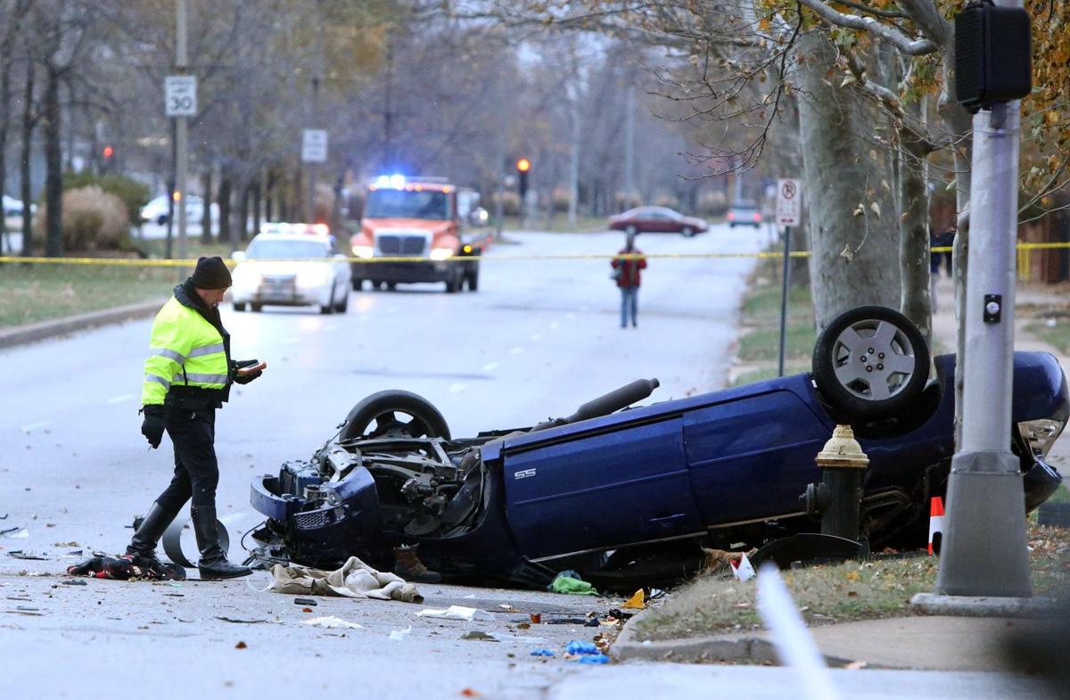 1 killed, 3 injured when car flips over in St. Louis Law and order