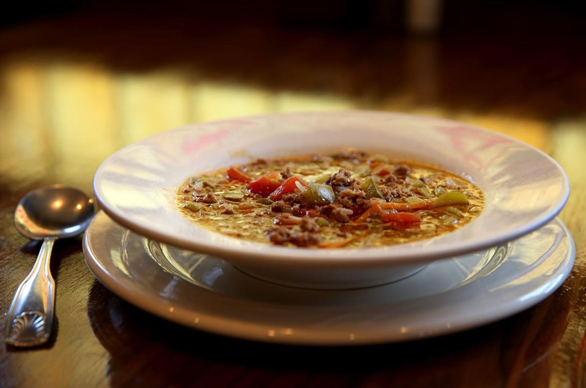 Pietro?s Stuffed Green Pepper Soup