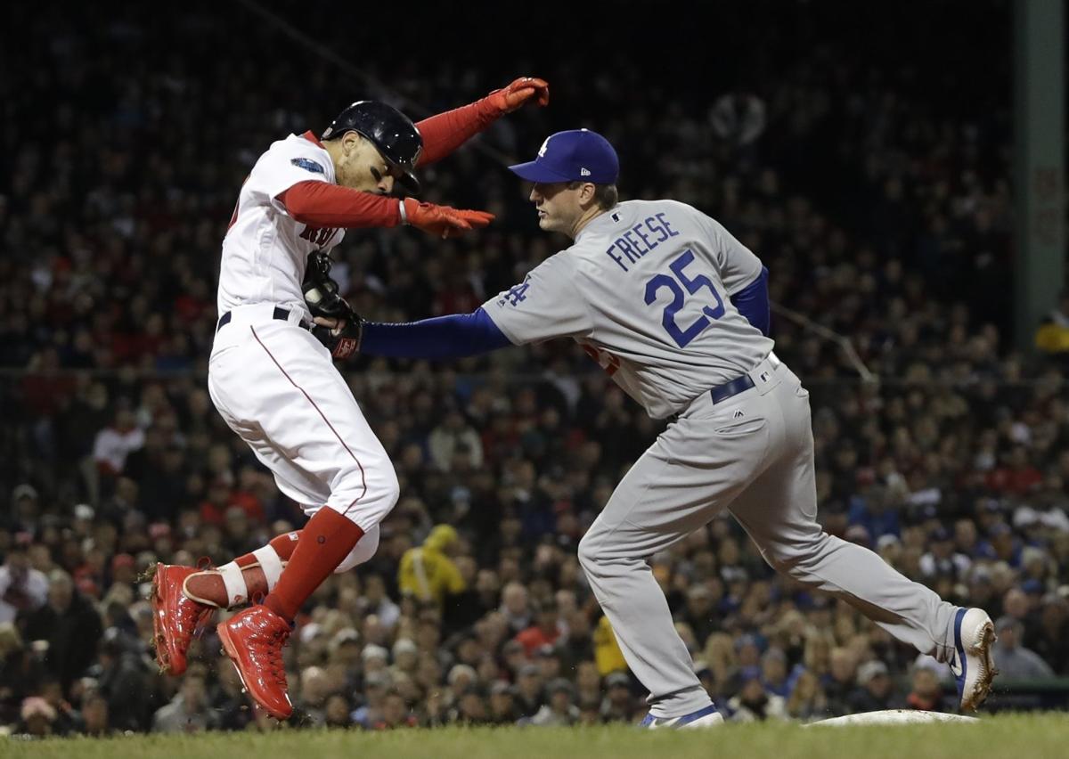 APTOPIX World Series Dodgers Red Sox Baseball
