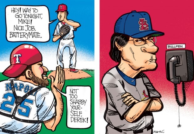 St. Louis Cardinals Editorial Cartoon