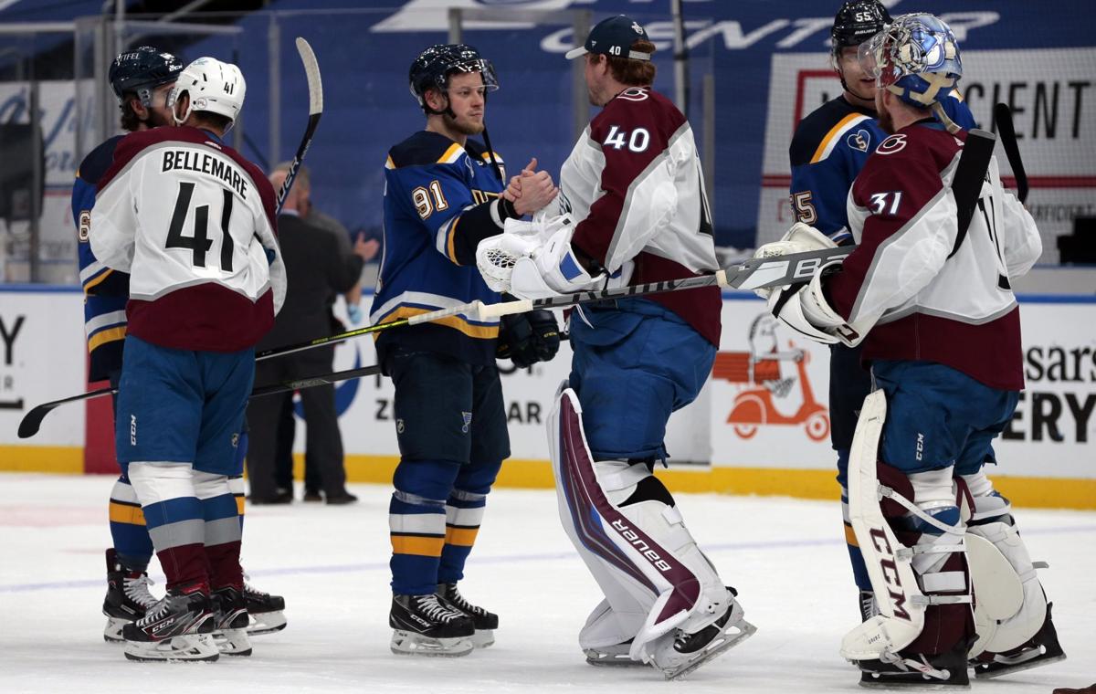 Blues swept from playoffs