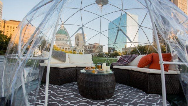 Igloos in the Lou? Rent one soon to be part of Winterfest under the Gateway  Arch