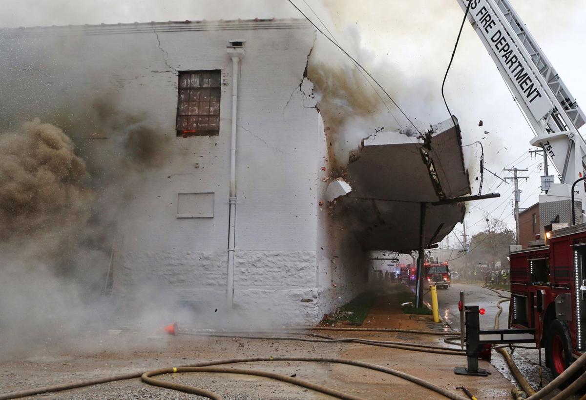 Debris still smolders after St. Louis warehouse blaze, where minutes may have made the