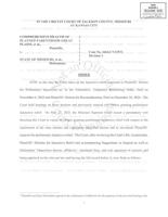 Comprehensive Health, et al. v. State of Missouri, et al.