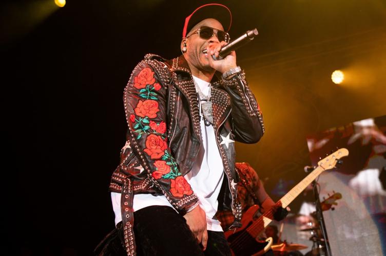 Nelly's birthday concert at Ballpark Village