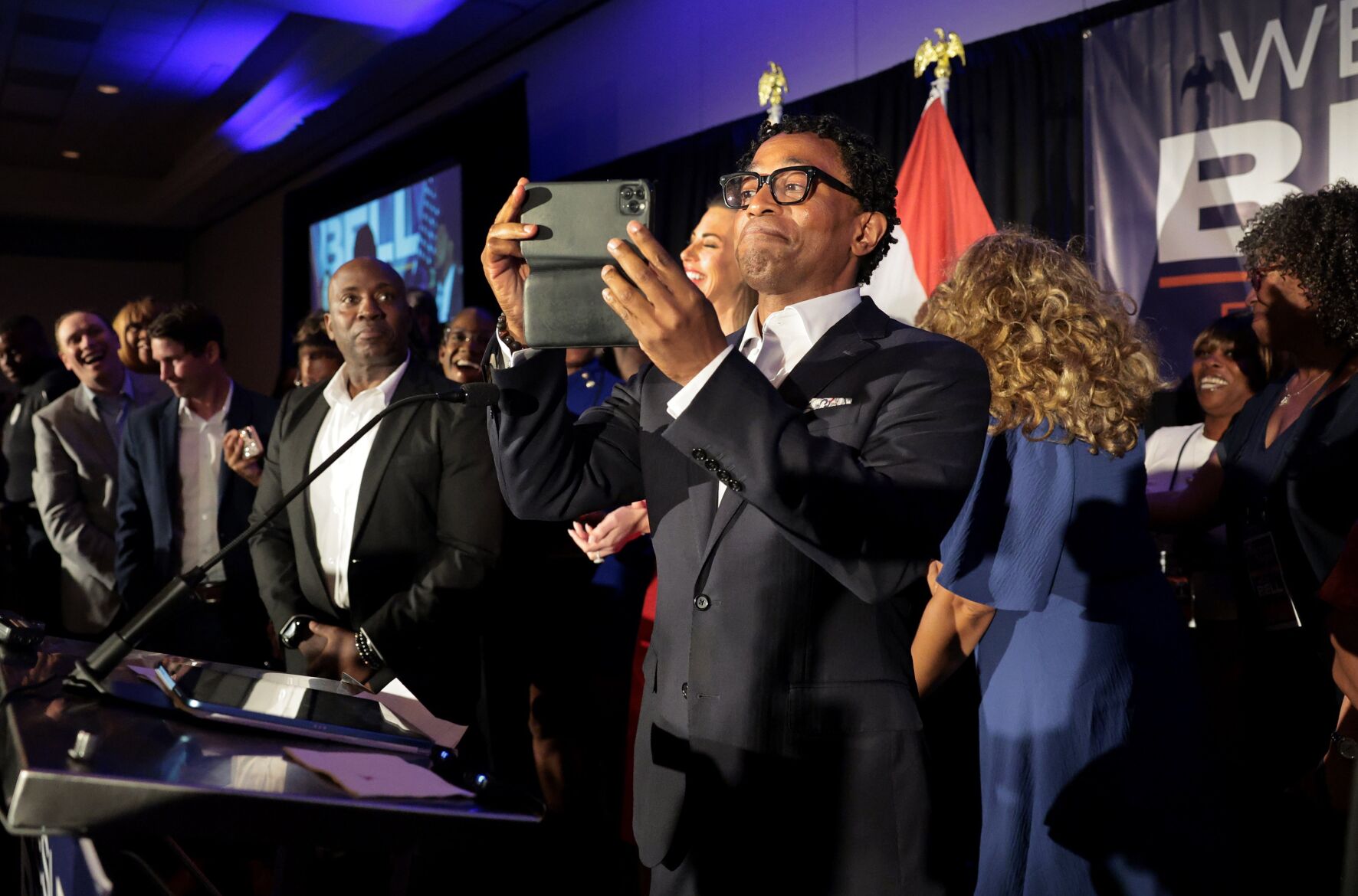 Photos: Wesley Bell Unseats U.S. Rep. Cori Bush To Win Democratic Primary