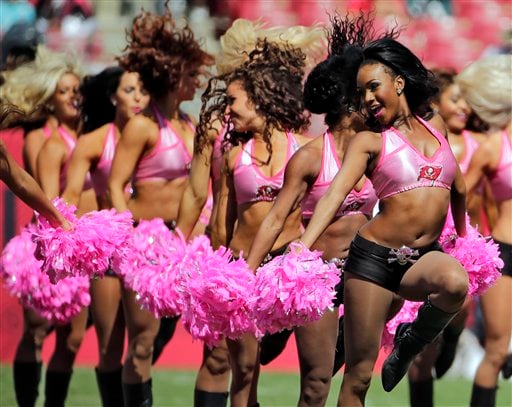 Photos: NFL cheerleaders take the field - Week 6