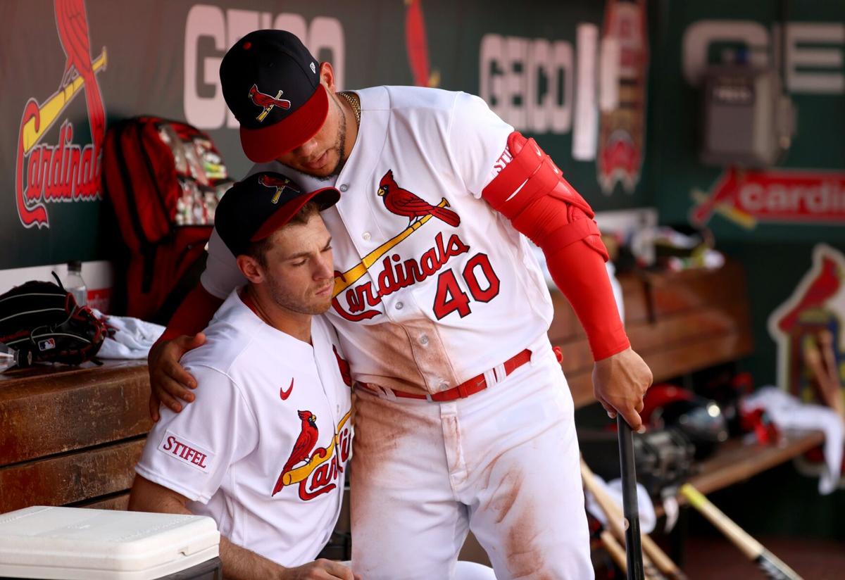 Unable to throw 'anytime soon,' Brendan Donovan gives a hand in other ways:  Cardinals Extra
