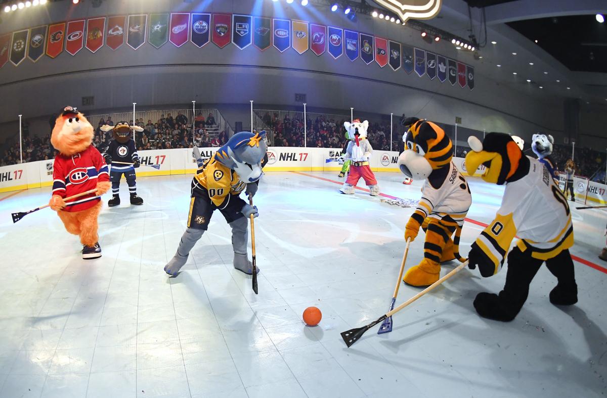 NHL 18 Mascot Cam on Ice  Wild Wing (Anaheim Ducks) 