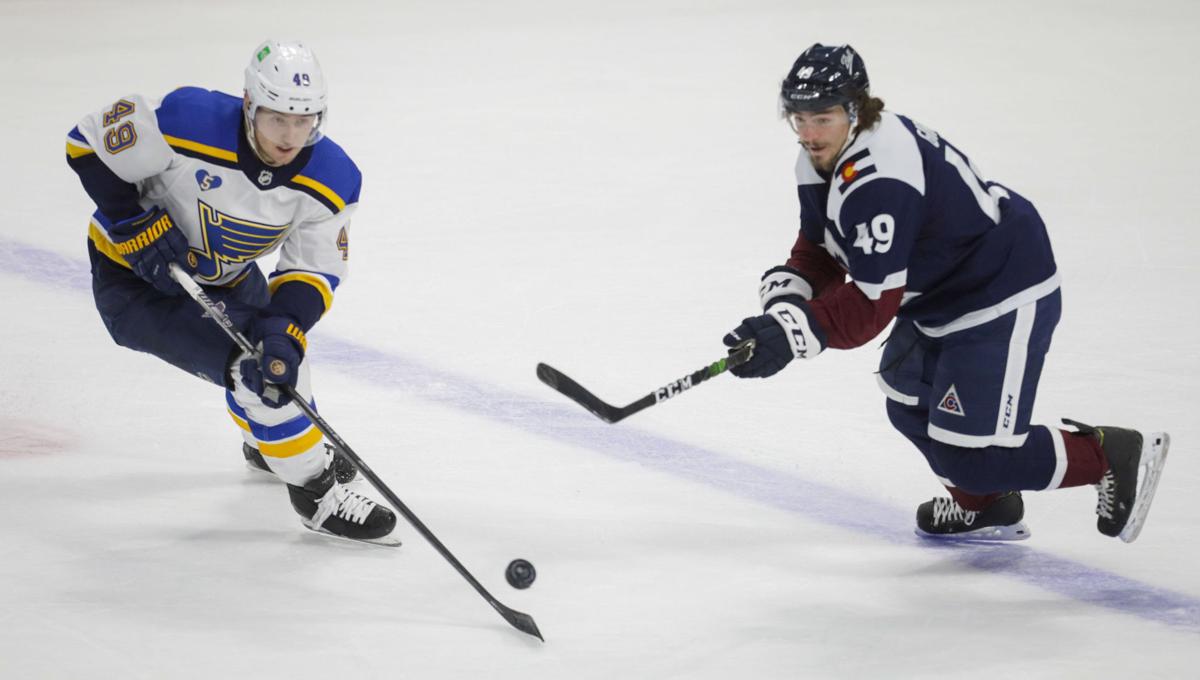 Blues Avalanche Hockey
