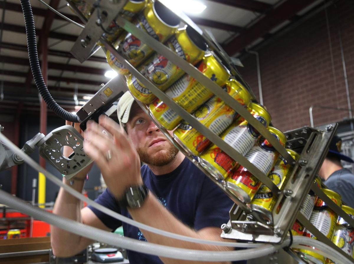 Urban Chestnut beer canning