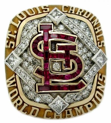 St. Louis Cardinals 1926 Rogers Hornsby MLB World Series Championship Ring - No - 9