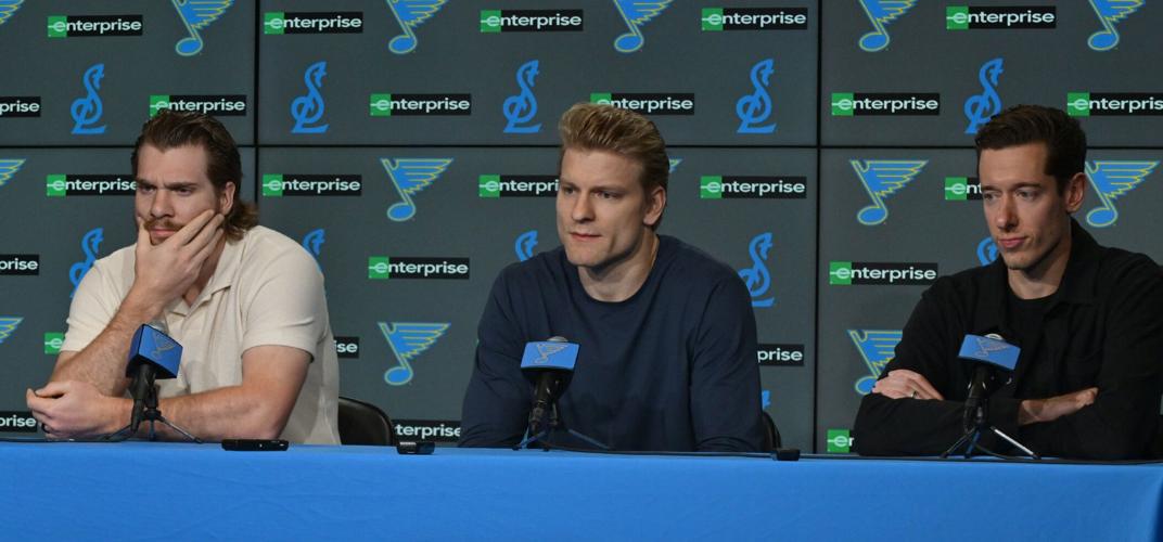 St. Louis Blues press conference