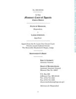 Brief by Missouri Attorney General in Lamar Johnson case