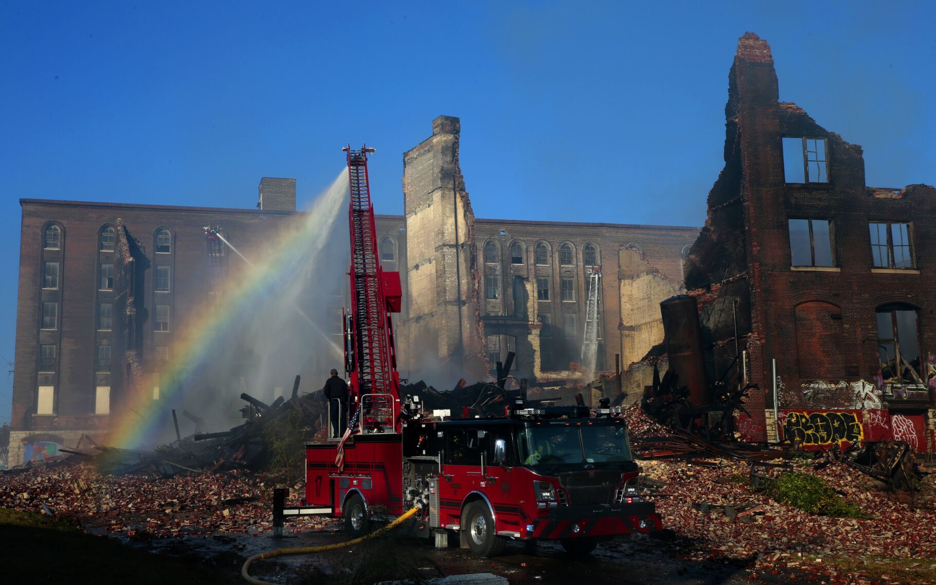 ATF investigates warehouse fire north of downtown St. Louis