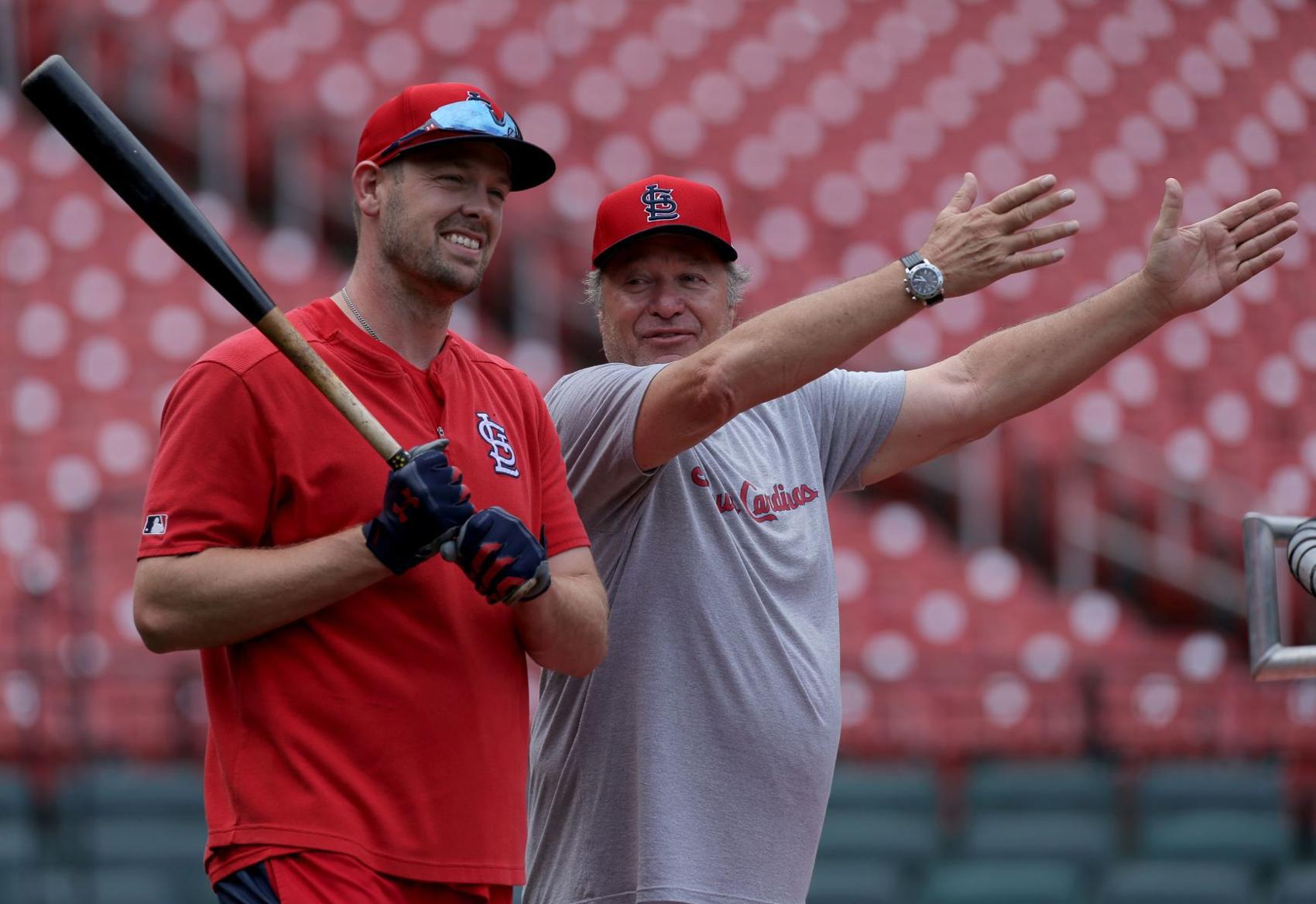 Cardinals work out after All Star break