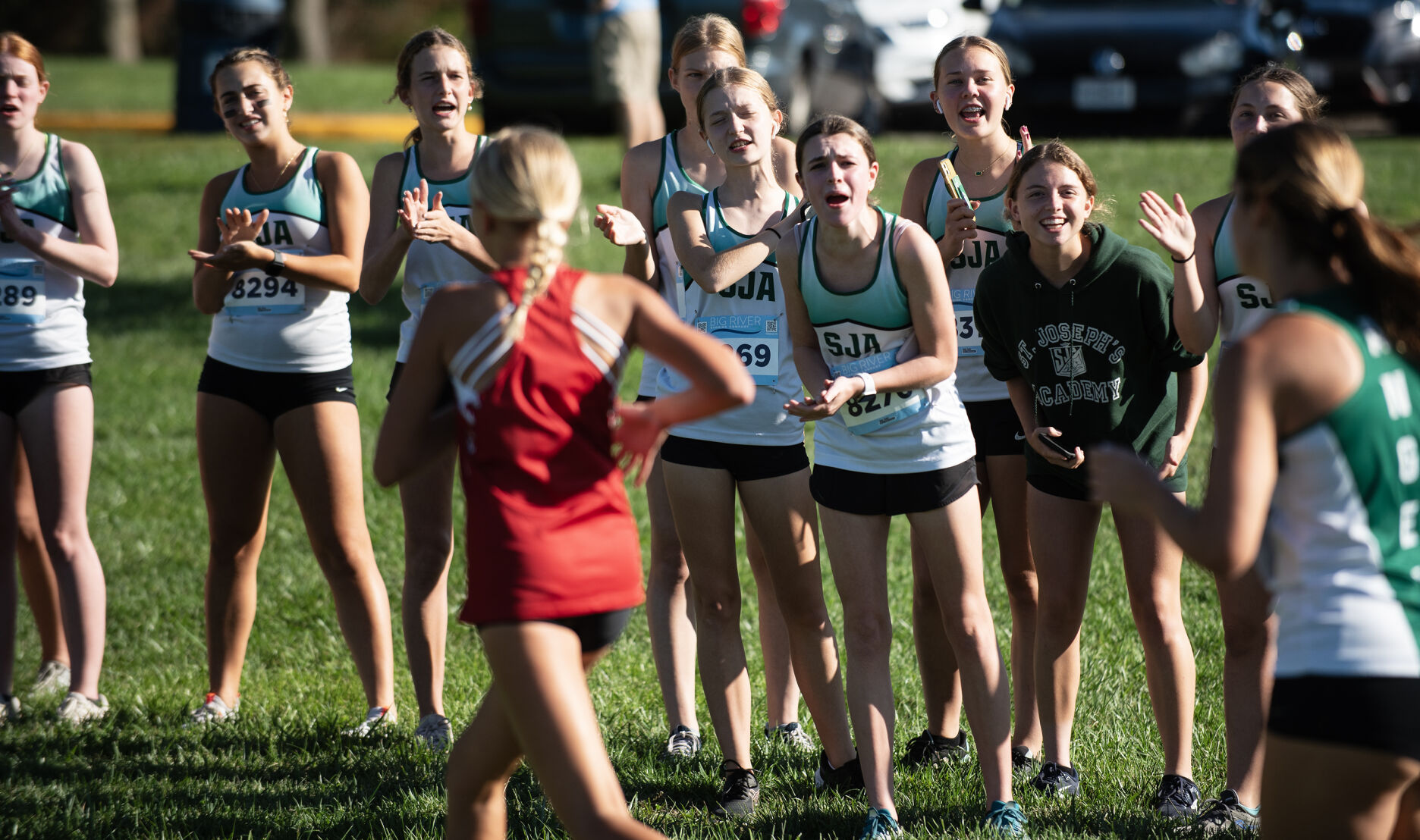 Cross country teams celebrate Girls Independent Schools League's first