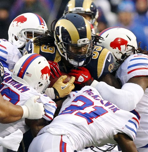 Rams vs. Bills final score: Gibson catches game-winning TD pass in St.  Louis' 15-12 win 