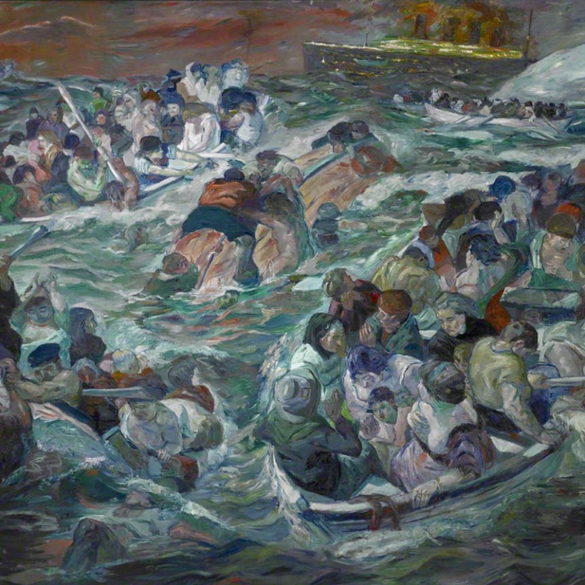 Beckmann Work At St Louis Art Museum Depicts Titanic Disaster